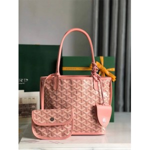 Goyard ANJOU MINI Double sided Shopping Bag Pink