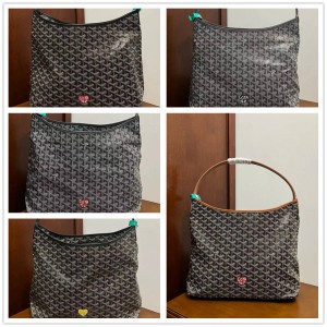 Goyard Bohème Hobo Colored Love Shoulder Bag