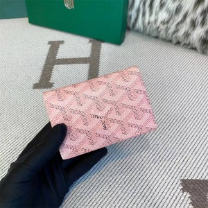 Goyard MALESHERBES Pink Card bag