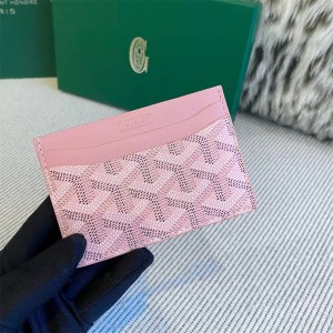 Goyard SAINT-SULPICE Pink Card bag