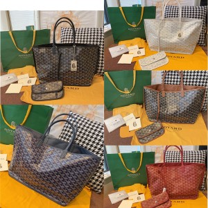 goyard medium Anjou PM reversible shopping bag