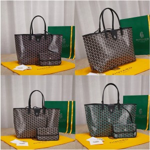 Goyard Medium Saint Louis Claire Voie Shopping Bag