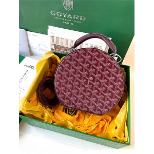 Goyard The Alto Hatbox Trunk Round Cake Bag