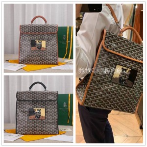 Goyard Fadou Dog Painted Folded SAINT LEGER Backpack