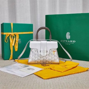 Goyard Saigon MINI Soft Saigon Bag Silver