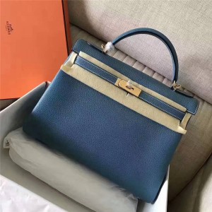 Hermes official website handmade Kelly TOGO handbag