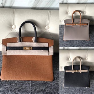 Hermes official website classic birkin 25cm Epsom handbag