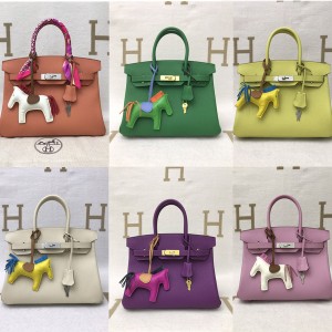 Hermes handmade TOGO Birkin 30 classic handbag