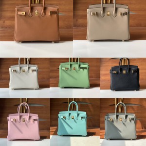 Hermes handmade swift birkin 25 classic handbag