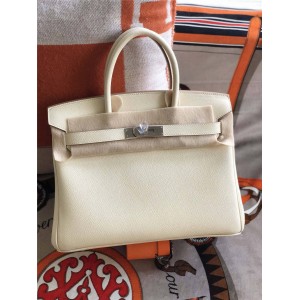 Hermes official website classic custom epsom leather Birkin 30CM bag