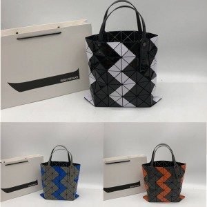 Issey Miyake Lightning Colorblock BAOBAO 6-compartment Tote Bag