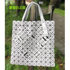 ISSEY MIYAKE bag TYPOGRAPHY series 10 grid letter tote bag