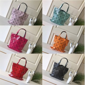 Issey Miyake BAOBAO series shiny six grid 6 grid handbag