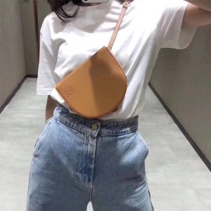 LOEWE handbags new Heel MINI diagonal shoulder bag pockets
