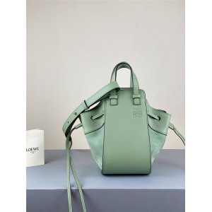 loewe new color-blocking Hammock deformed mini handbag