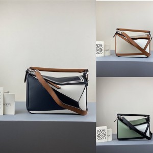 loewe official website geometric color puzzle puzzle handbag