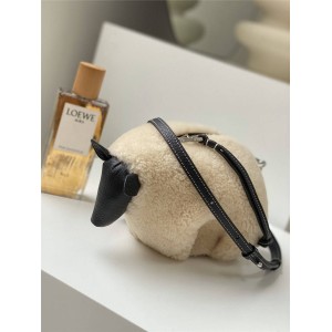 LOEWE new mini sheep leather and cow leather sheep bag