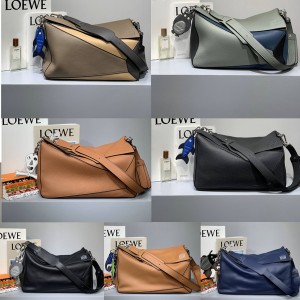 LOEWE official website men's extra large Puzzle XL handbag geometric bag 6004