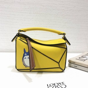 LOEWE New Totoro series MINI Puzzle handbag