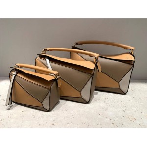 loewe new bag lady geometric stitching Puzzle handbag