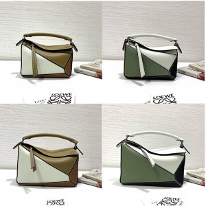 loewe mini/small Puzzle handbag geometric bag