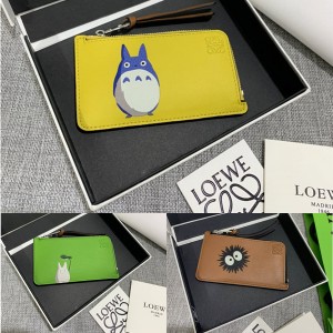 loewe My Neighbor Totoro" series special zipper small card holder