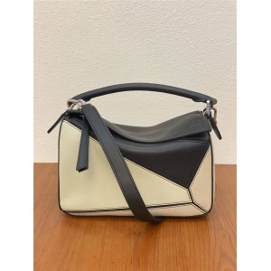 loewe small puzzle bag colorblock geometric bag