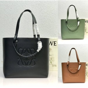 Loewe classic calf leather Anagram Tote bag