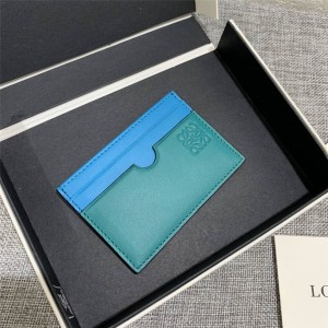 LOEWE new color matching leather card holder card holder