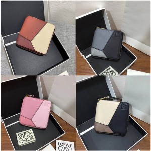 LOEWE Puzzle zip around wallet 12230WM88