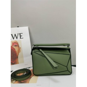 loewe mini/small Puzzle handbag avocado green