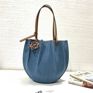 loewe denim Shell Tote handbag A884T49/A884T51