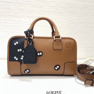 Loewe X Totoro Cat Series Amazon Coal Ball Boston Bag 89071