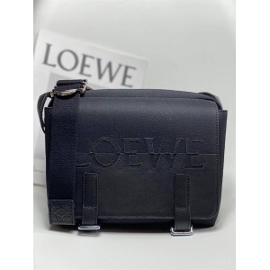 LOEWE Small Military Messenger Parcel Letter Mailman Bag