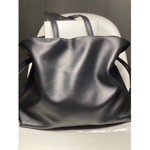 LOEWE A411X12X02 Extra Large Napa Cow Leather Flamenco Handbag