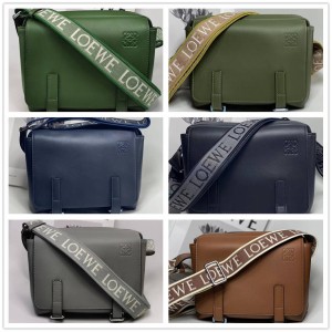 LOEWE B553A72X21 Ultra Small Military Messenger Bag