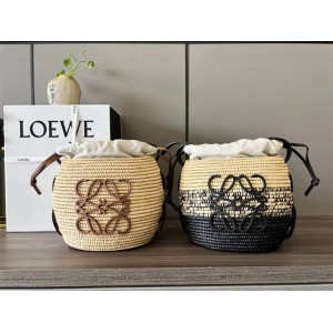 LOEWE A223Z48X03/A223Z48X05 Woven Honeycomb Basket Handbag 89157