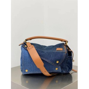 LOEWE denim medium Puzzle handbag 66002