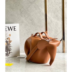 LOEWE B623A18X01 Large Classic Calfskin Elephant Handbag 10167