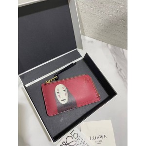 LOEWE Qianyuan Qianxun Collaborates with Limited Edition "Faceless Men" Series Zipper Card Bag 3776