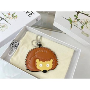 LOEWE Hedgehog Charm series pendant bag with keychain embellishments
