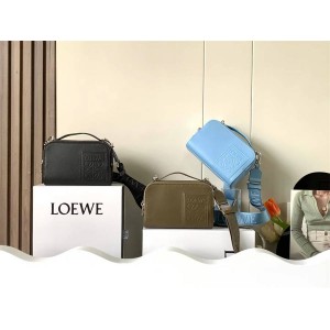 LOEWE C565R41X01 Letter Shoulder Strap Mini Camera Bag Crossbody Bag