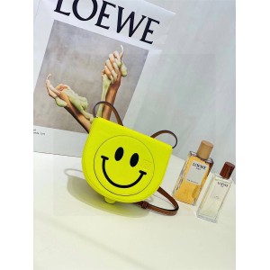 LOEWE Smiley ®️  Heel Smiling Face Bag Saddle Bag