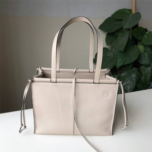 loewe official website leather small cushion tote