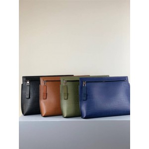 loewe official website new embossed leather T pouch clutch