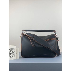 loewe handbag new leather stitching PUZZLE medium handbag