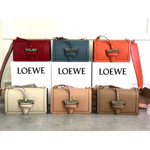 loewe official website classic plain leather Barcelona bag