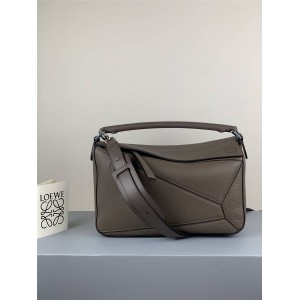 loewe classic geometric stitching Puzzle portable shoulder bag