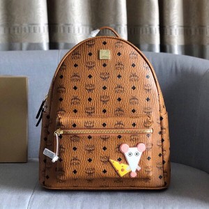 mcm Year of the Rat Stark Backpack in Visetos