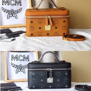 MCM Rockstar Visetos Original Cosmetic Case Case Bag MYZ8AVI01